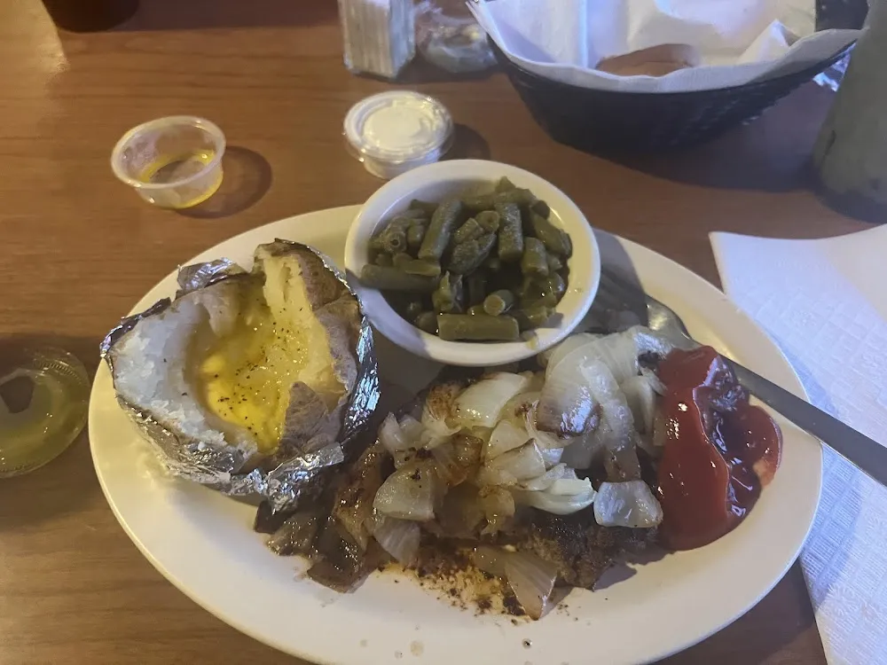 Hamburger Steak with Onions